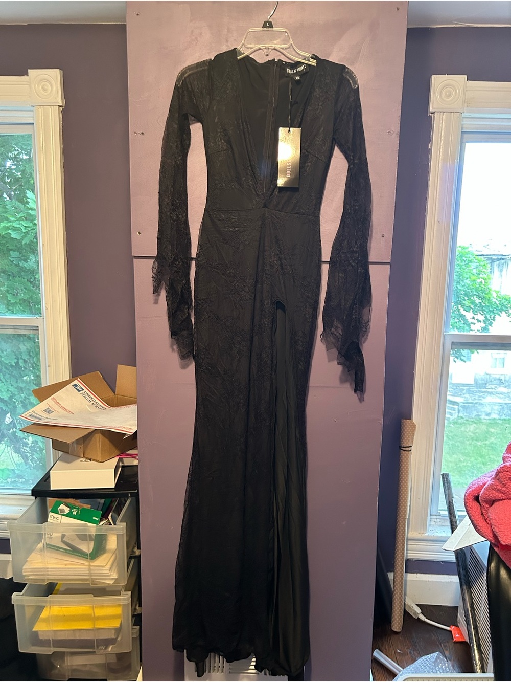 Dolls kill trickz N treatz mortica maxi xs nwt